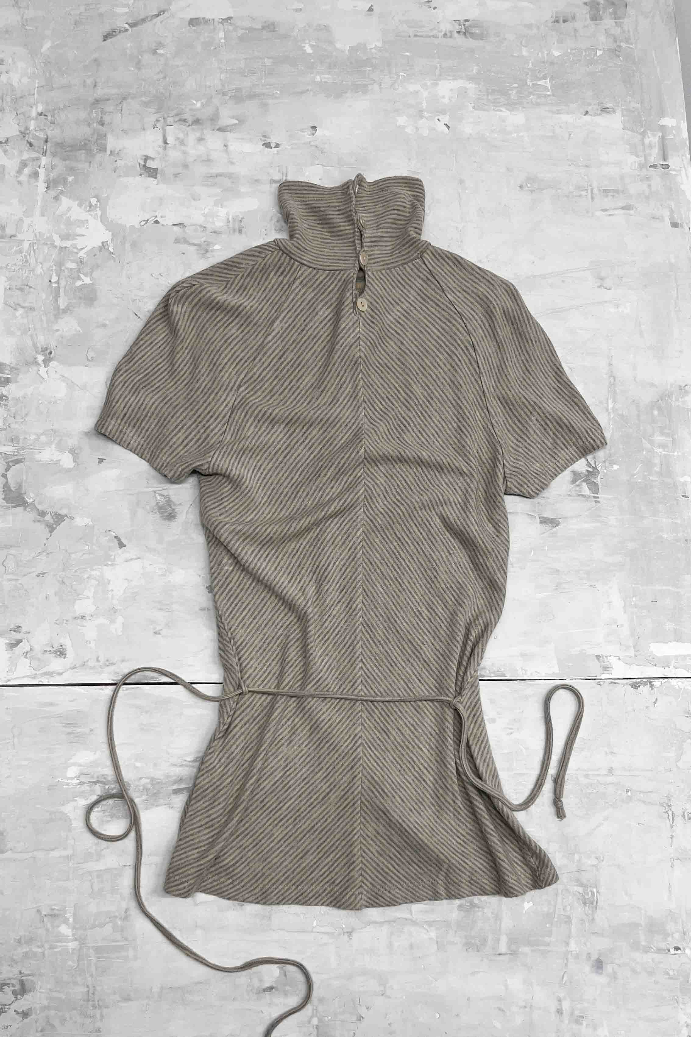 SRTIPED TURTLENECK TOP