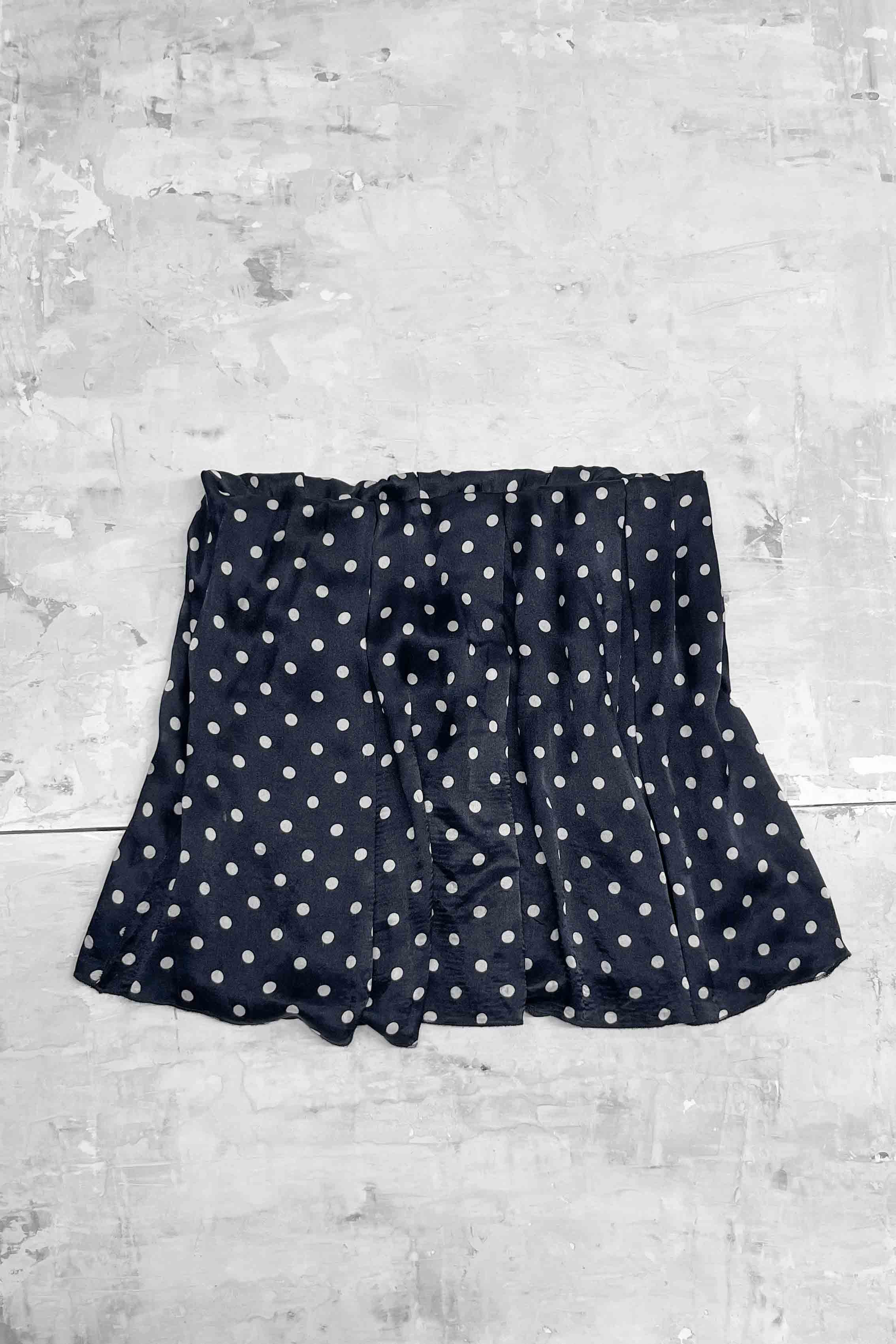 SILK POLKADOT SKIRT