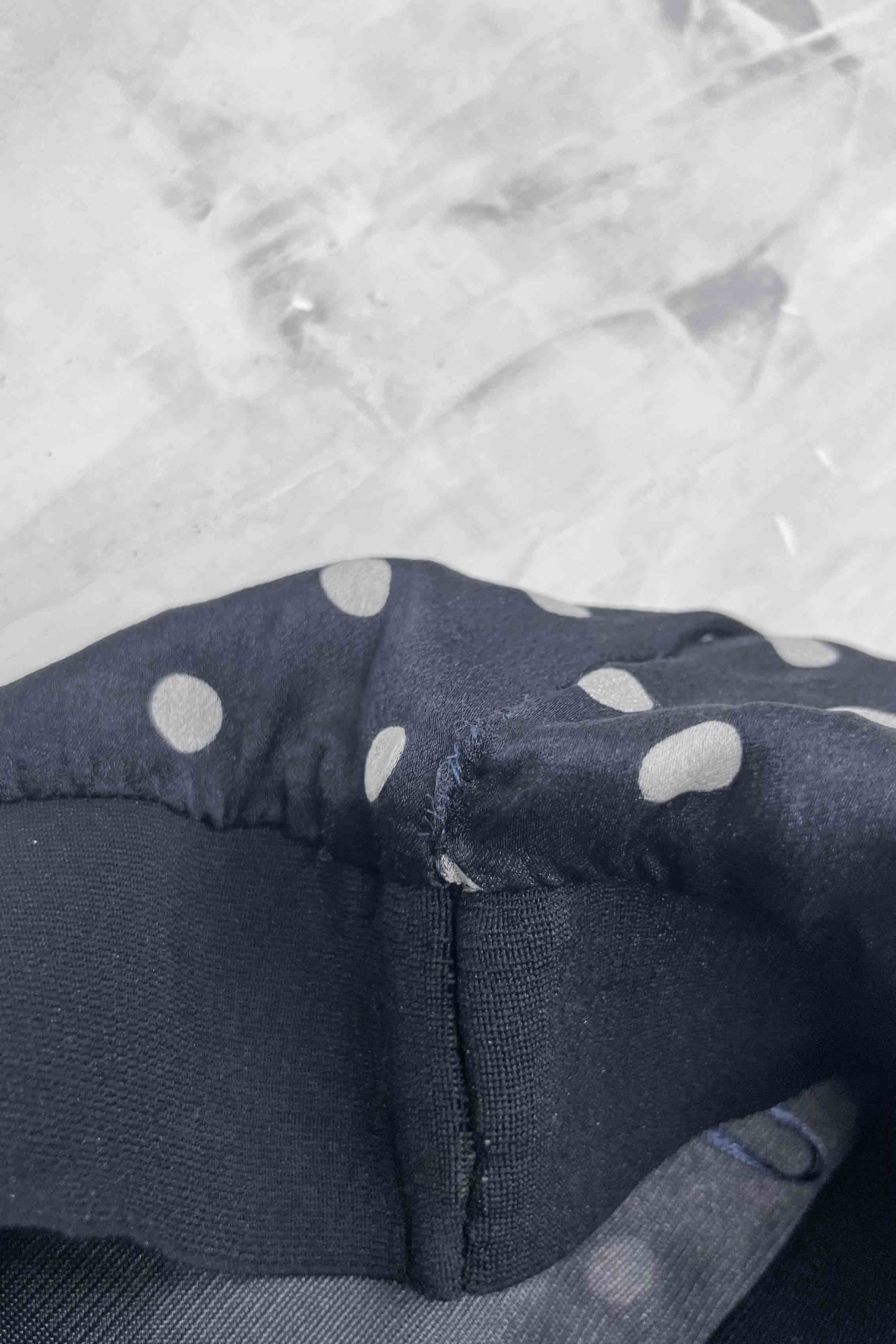SILK POLKADOT SKIRT
