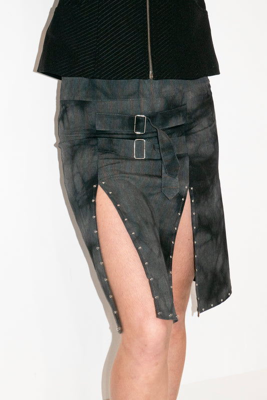 Denny Rose Goth Midi skirt