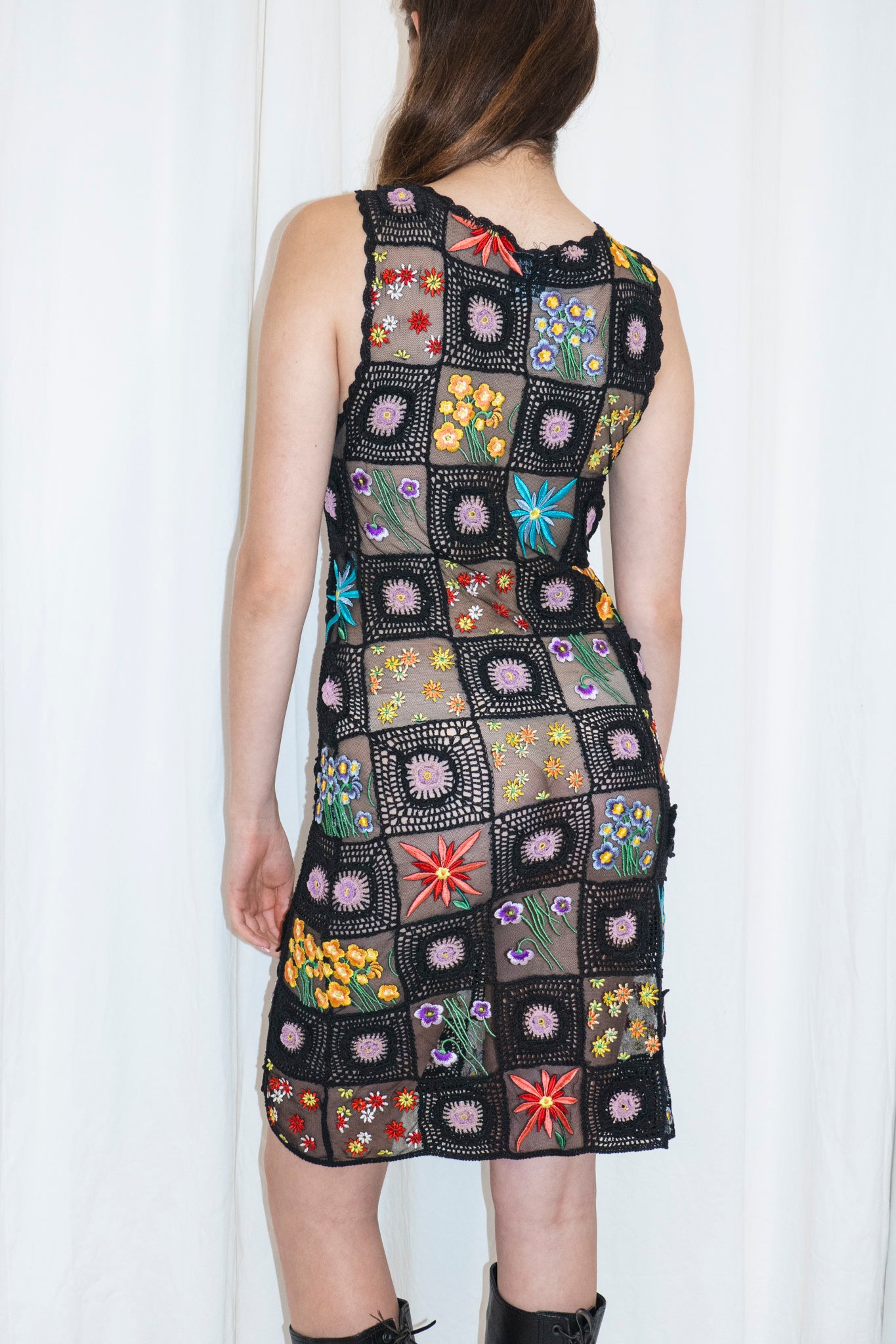 90s Moschino Flowers Dress