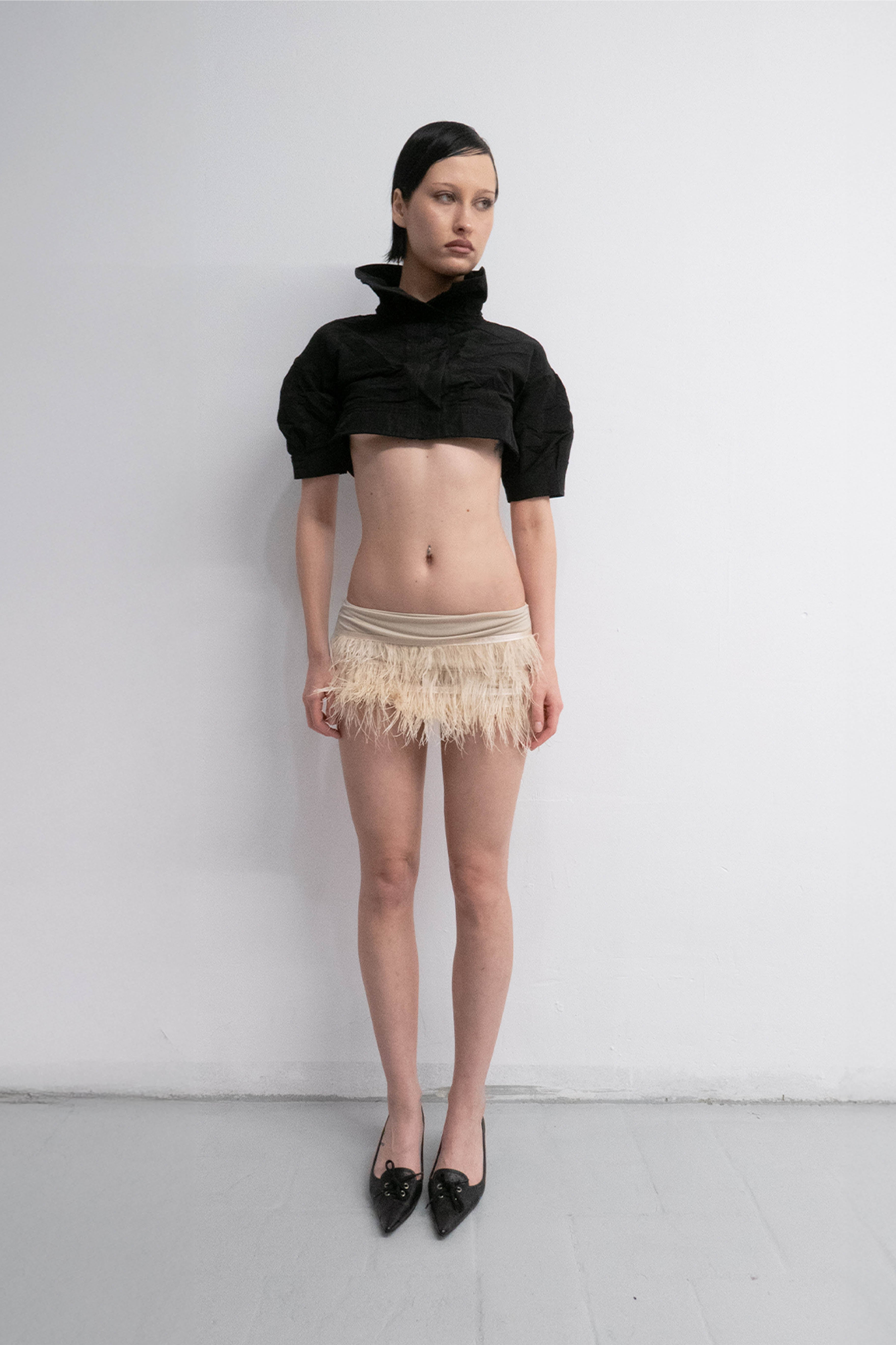 PUFF SLEEVED BOLERO
