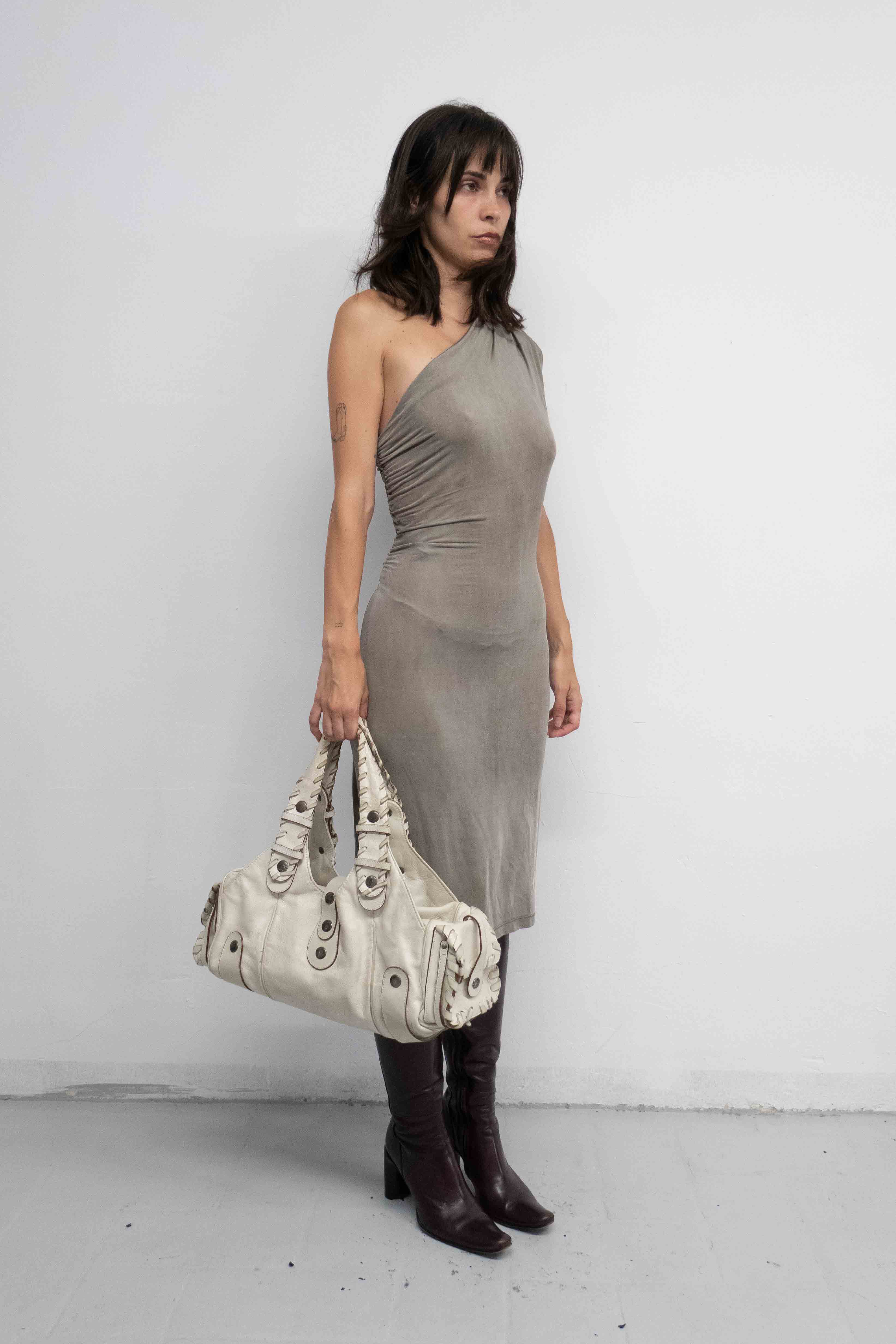 SILVERADO CALFSKIN LEATHER BAG