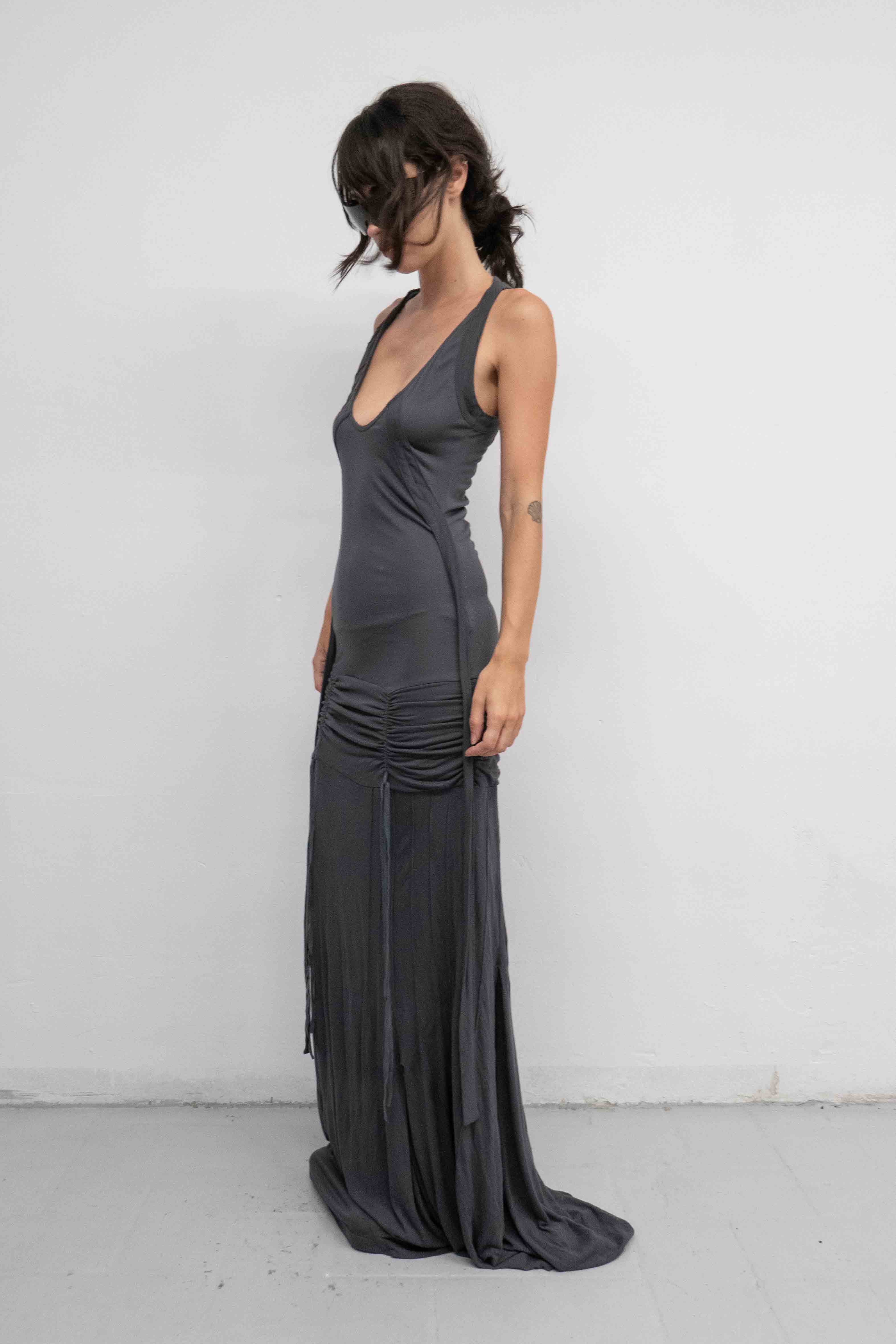 MAXI RUCHED DRESS
