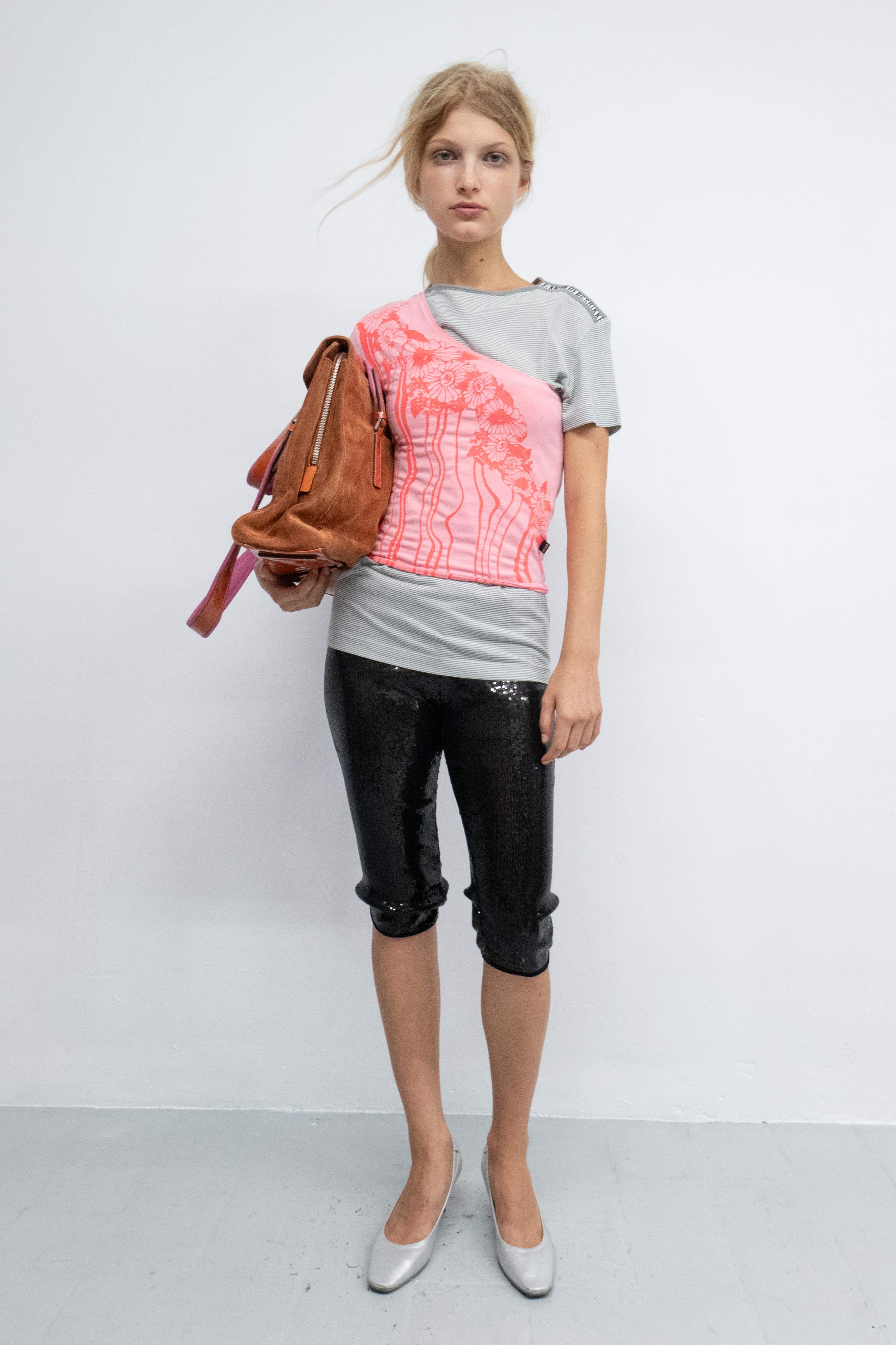 PINK ILLUSION ASYMMETRIC TOP