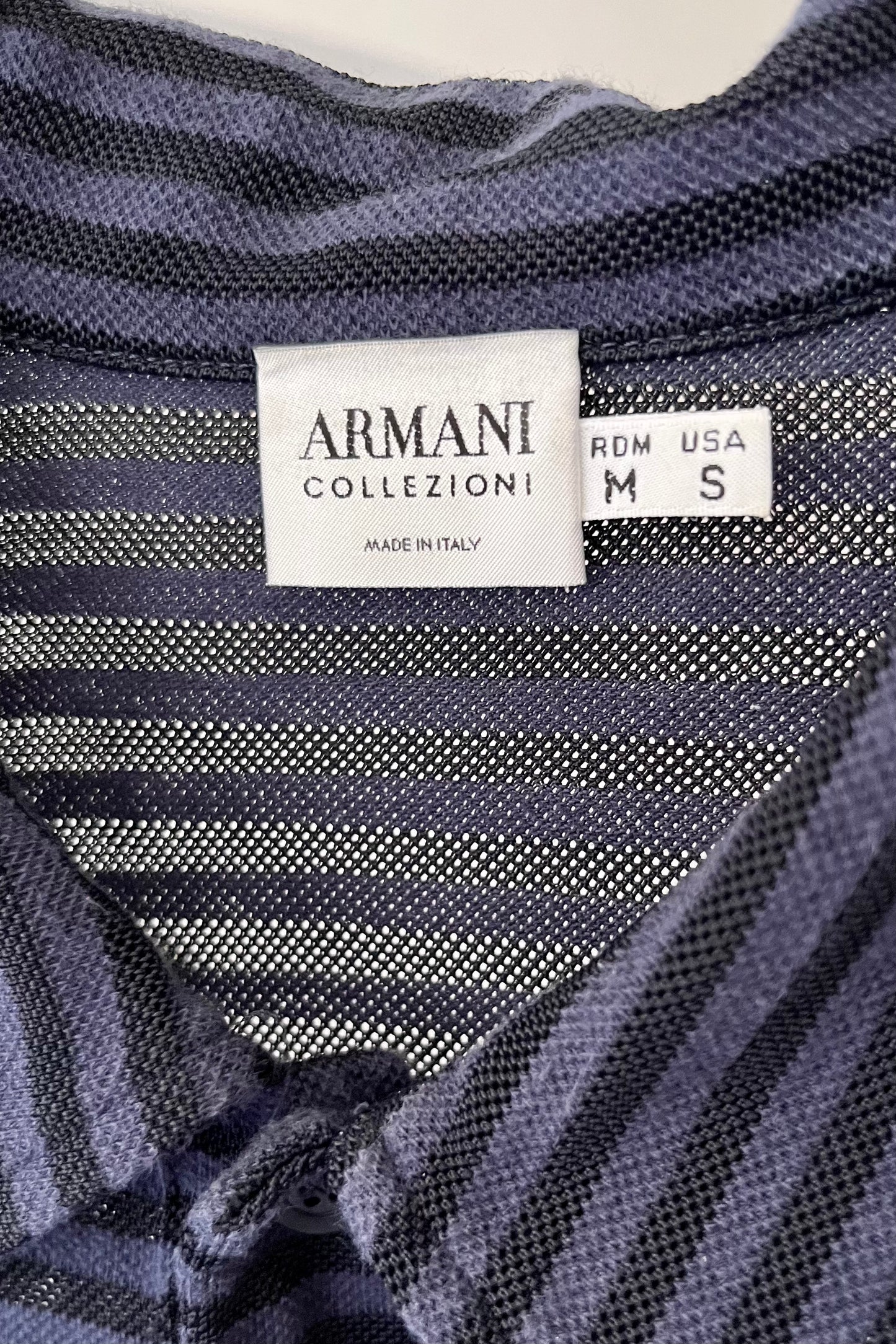 Armani Dark Blue Polo