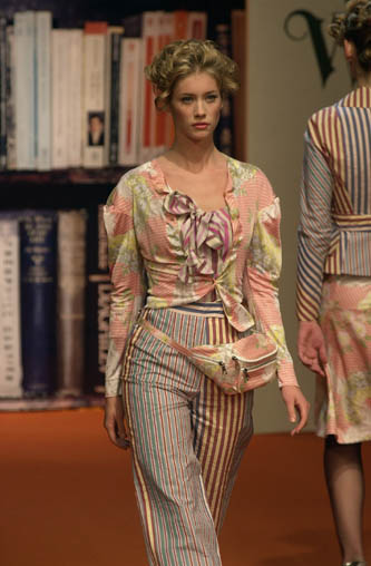 SS2001 GOLD LABEL FLORAL TOP
