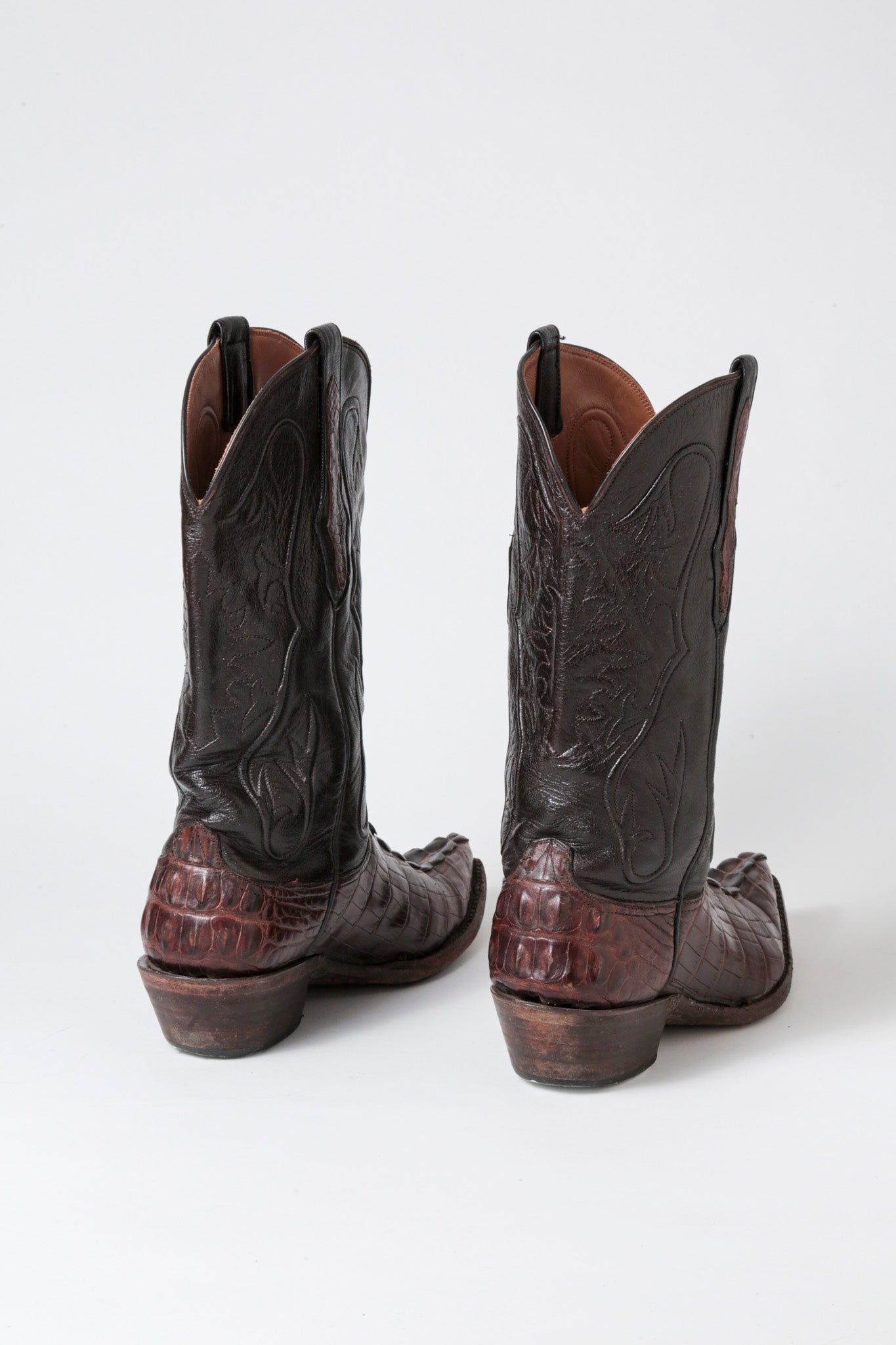 BlackJack Crocodile Cowboy Boots