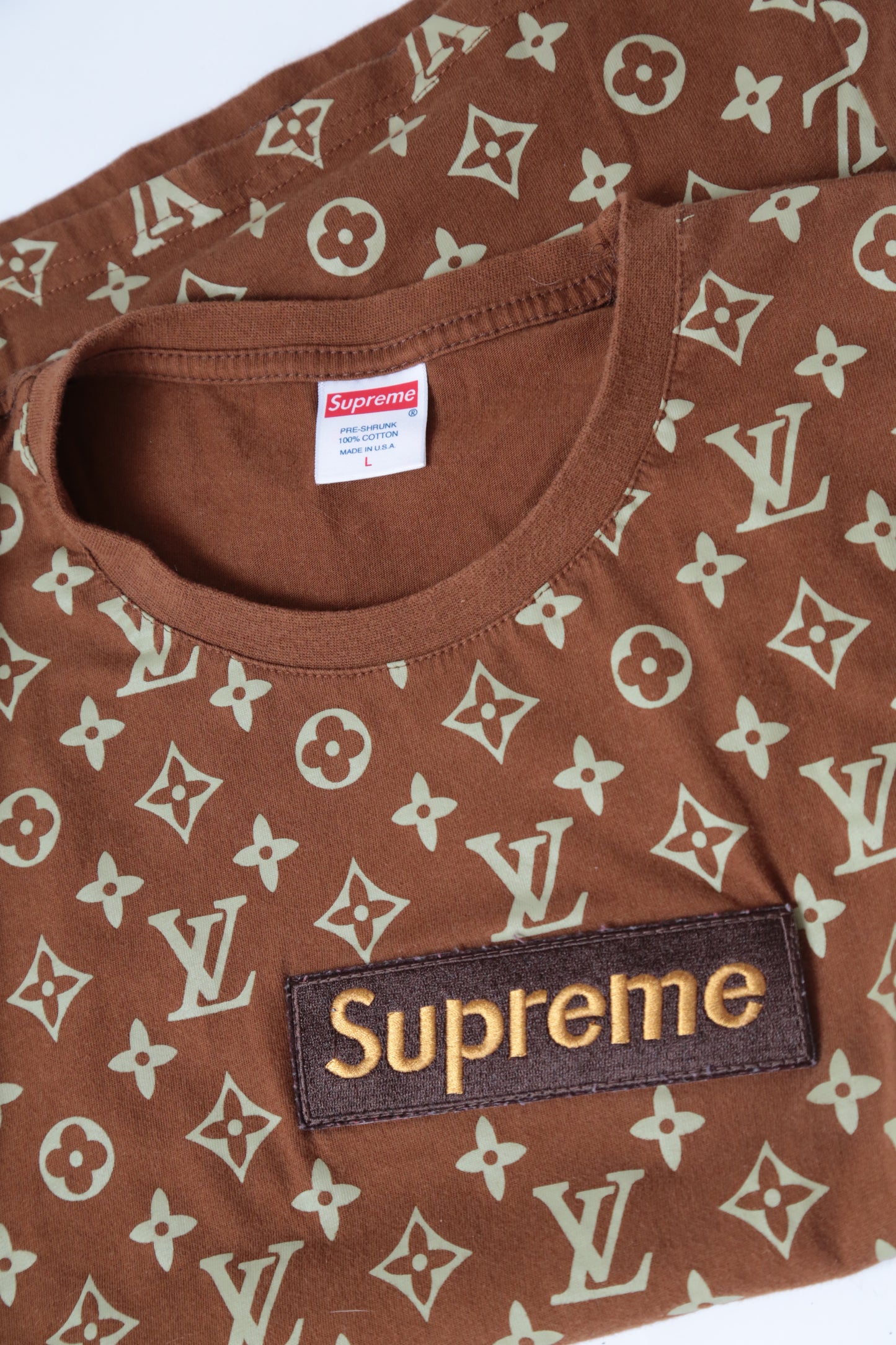 Vuitton X Supreme T-shirt – ESSELL