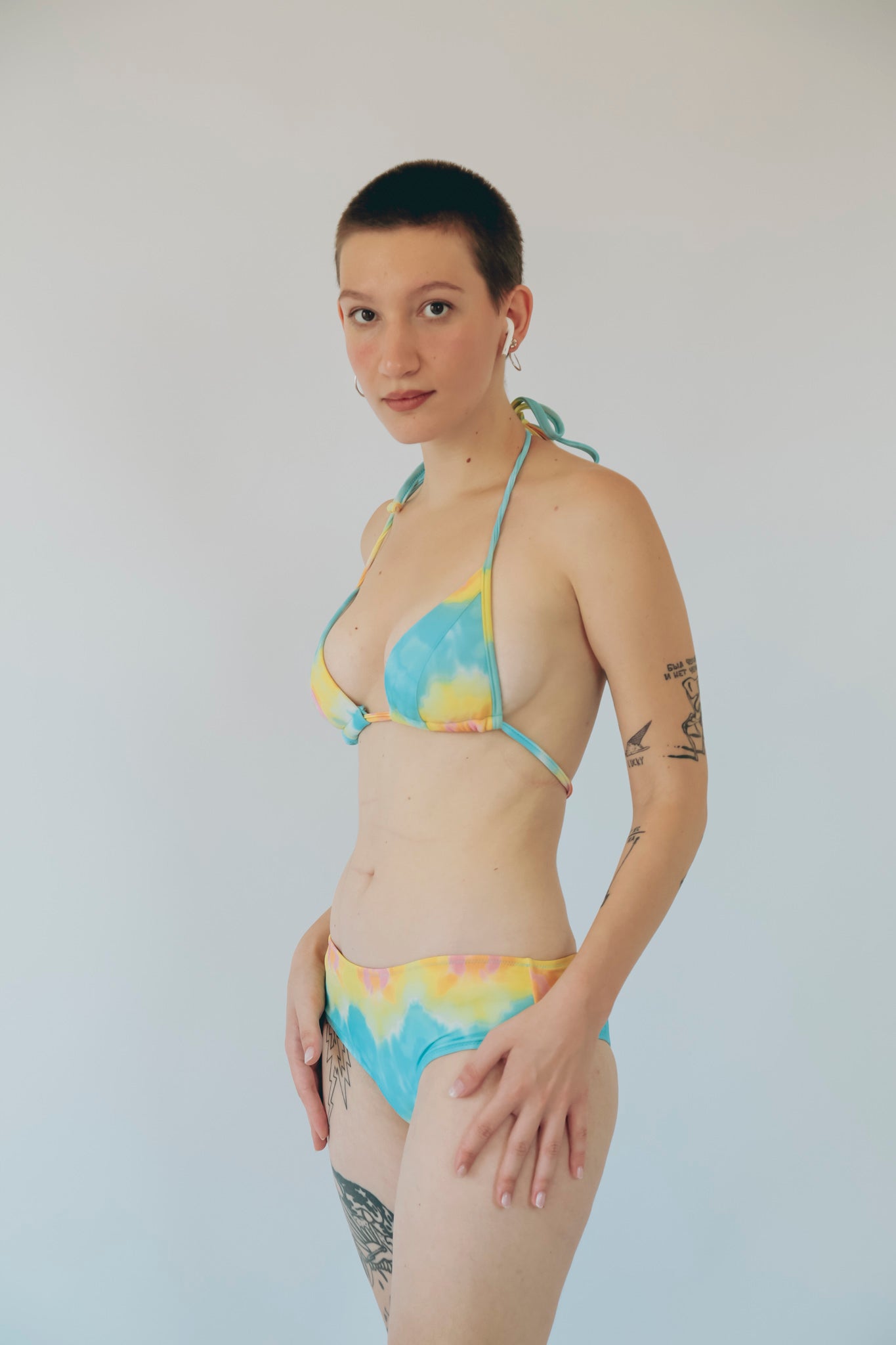 Colorful Tie-Dye Bikini