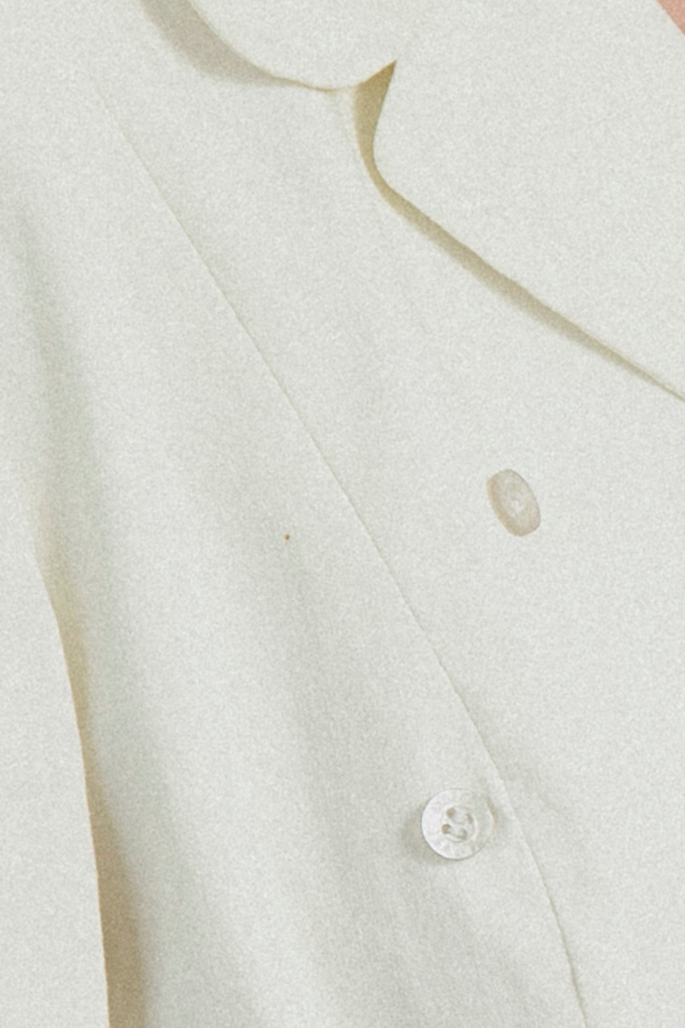 Moschino Buttons White Blazer