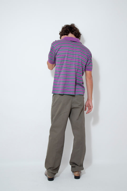 Missoni Purple Striped Shirt
