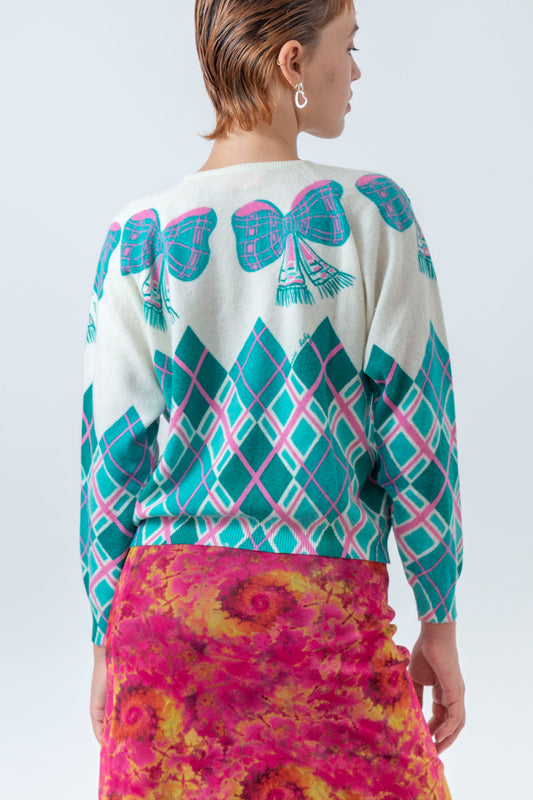 Blumarine Papillon Sweater