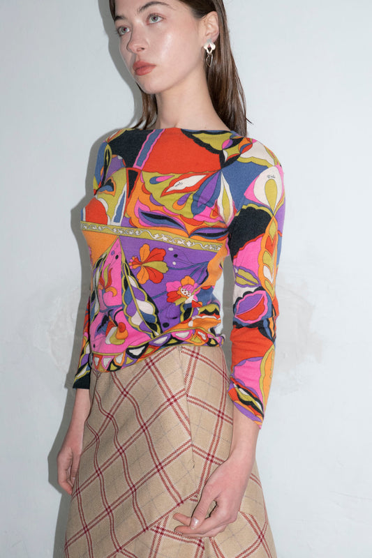 Emilio Pucci Abstract Sweater